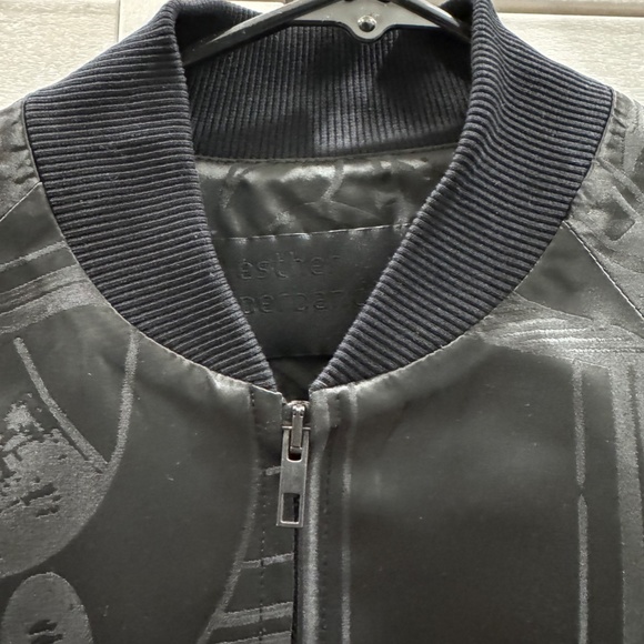 Esther Perbrandt Bomber Jacket in Black size Small - Picture 11 of 16